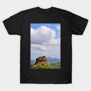 Sigiriya from Pidarungula. T-Shirt